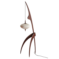 Lampadaire LED moderne nordique pour salon chambre chêne décoratif support d'angle Vertical E27 Simple créatif personnalisé