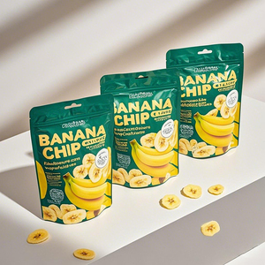 Fournisseur Chinois de Sacs D'Emballage Refermables en Aluminium avec Logo Personnalisé pour Chips de Pomme de Terre, Chips de Plantain et Chips de <span class=keywords><strong>Banane</strong></span> - Product Image 2