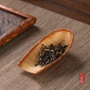 Bamboo Woven <b>Tea</b> Scoop Irregular Shape Handmade <b>Tea</b> Accessory For Kung Fu <b>Tea</b> <b>Set</b> - Product Image 3