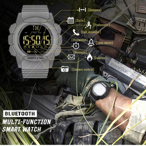 Reloj Deportivo NORTH EDGE para Hombre, Resistente al Agua 100M, Reloj Digital LED con Cronómetro para Hombre, Compatible con IOS y Android - Product Image 4