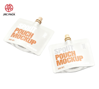 Fabrication sur mesure de pochettes souples biodégradables avec bec verseur pour emballages liquides cosmétiques, shampoing, savon pour les mains, crème pour les mains, soins de la peau