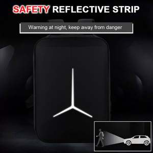 Mochila para Portátil de Lujo Unisex al por Mayor, Gran Capacidad, Oxford Impermeable, Carcasa Rígida, Cierre de Cremallera, Puerto USB, Bolsa para Ordenador de Negocios - Product Image 2