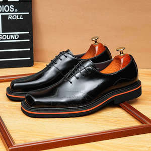 Luxurious High-quality Men's Formal Shoes Oxford Shoes Breathable Casual Shoes Designed <b>by</b> a Designer with an Italian Style - Product Image 3
