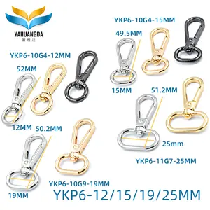 Hot Koop Factory Prijs Hoge Kwaliteit Zinklegering Swivel Snap Hook Voor Hond YKP6