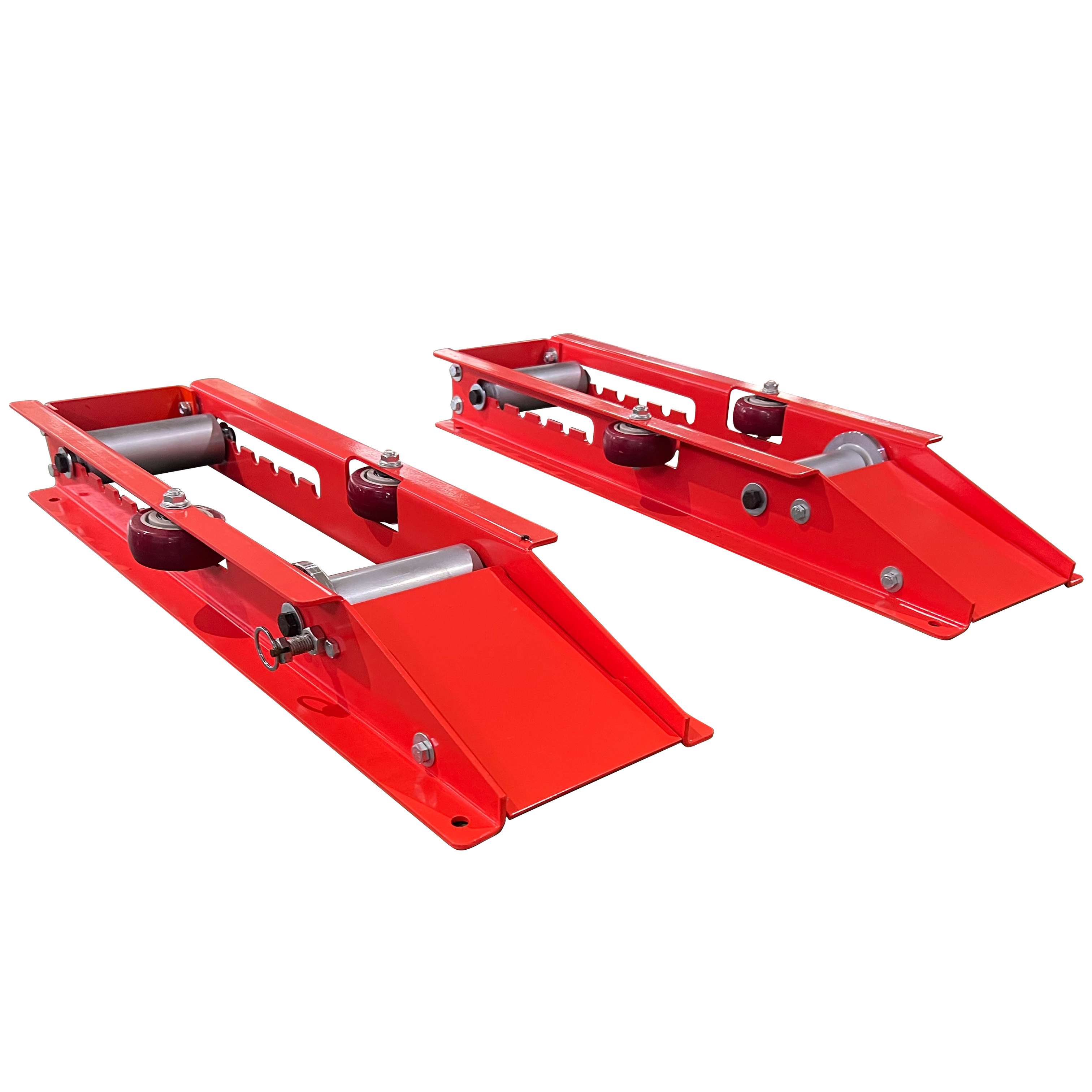 Кабельные барабанные ролики позволяют запирать передний ролик любого размера барабана для легкого удаления барабана