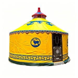 Yurt mongol sur mesure, tente 4 saisons avec un design <span class=keywords><strong>d</strong></span>'aménagement flexible et des yurtes mongoles en <span class=keywords><strong>vente</strong></span> pour un espace extérieur personnalisé - Product Image 1