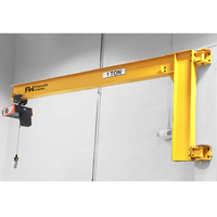 Prix usine Grue à flèche sur colonne 1t 3t 5t, Grue à flèche de poste de travail 5t