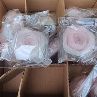 Große Essbare Reispapier 3D-Rosen-Kuchendekoration, Kuchendeko-Zubehör, 9cm Künstliche Blume für Partys