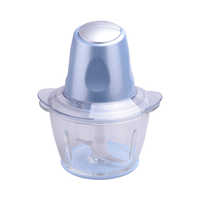 Nouveau Hachoir Électrique Portable Multifonction 2025 - Robot Culinaire avec Bol en Verre de 1,2 L pour Découper, Trancher, Hacher les Aliments (Usage Domestique)