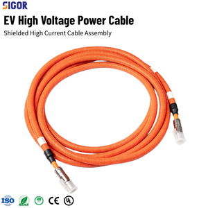 Harnais de câblage haute tension personnalisé pour véhicules électriques, assemblage de câbles en silicone XLPE, indice de protection IP66, adaptateur à âme en cuivre pour automobile, moto, ordinateur - Product Image 4