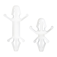 Entretoise isolante double tête en nylon Super Seller avec clips de câblage à enfoncement pour cartes PC