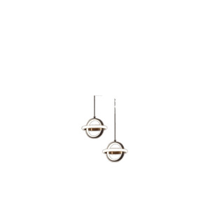 Lampe suspendue minimaliste moderne, corps en fer, double tête, pour chambre à coucher, salon, éclairage design - Product Image 5