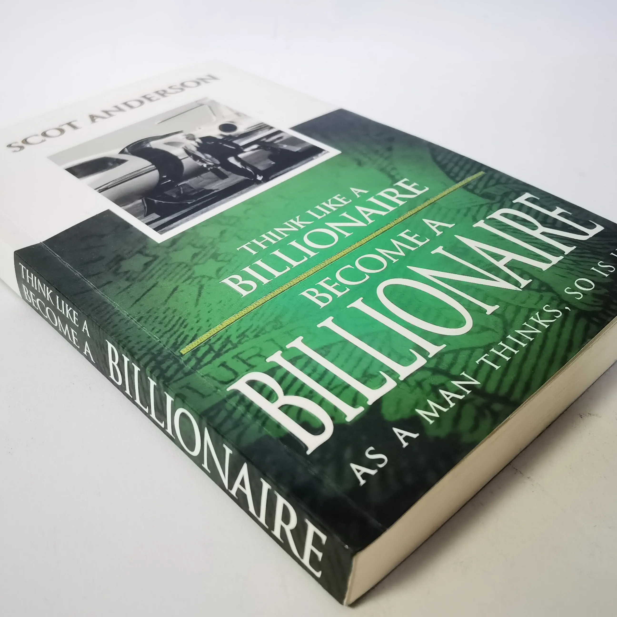 Vendita calda romanzo stampa Paperback pensa come un miliardario diventare un miliardario Scot Anderson libri di romanzi inglesi