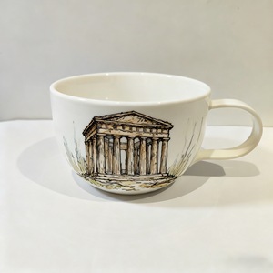 Café Tasse De Thé Et Soucoupe En Porcelaine Moderne Laiton Gobelets
