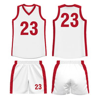 Uniformes de basket-ball maillots de basket-ball réversibles personnalisés impression par sublimation complète concevez votre logo