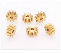 Engrenages droits en laiton usinés CNC, petit module, non standard, pour automatisation médicale, OEM/ODM, tolérance 0,01-0,05 mm, autolubrifiants, faible bruit