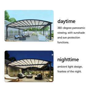 <span class=keywords><strong>Auvent</strong></span> <span class=keywords><strong>de</strong></span> toit pliable en aluminium imperméable pour l'extérieur, toit rétractable motorisé, <span class=keywords><strong>auvent</strong></span> <span class=keywords><strong>de</strong></span> <span class=keywords><strong>balcon</strong></span> avec cadre thermolaqué, pergolas - Product Image 4