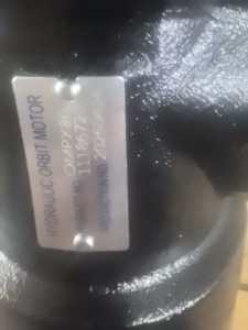 Moteur hydraulique blanc OMP 50 200 315 151-0317, moteur à pistons radiaux à haut débit OMPX80 11186721 pour applications lourdes - Product Image 3