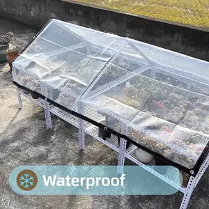 <span class=keywords><strong>Bâche</strong></span> en PVC transparente pour <span class=keywords><strong>extérieur</strong></span>, imperméable, anti-traction, durable, coupe-vent, rideaux de cour et de <span class=keywords><strong>terrasse</strong></span> en PVC - Product Image 4