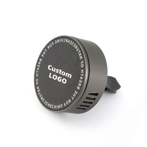 Diffuseur de parfum pour voiture en métal personnalisé avec logo, désodorisant à clipser sur grille d'aération pour sublimation – Vente en gros - Product Image 1