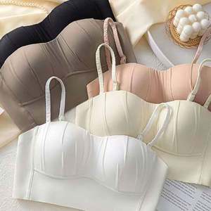 I-0391 Nuevo Diseño de Sujetadores Sin Tirantes, Transpirables, Sexys, con Efecto Push-Up, de Nailon Suave para Mujer - Product Image 1