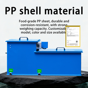 Sistema de Filtración para Estanques de Peces QihangRAS, Ecológico, de Material PP, con Filtro de Tambor Bio UV y Retrolavado Automático, 5m3/<span class=keywords><strong>h</strong></span> - Product Image 5