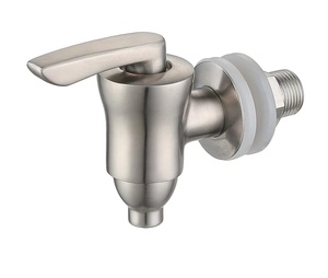 Robinet de remplacement en acier inoxydable brossé et vanne en céramique pour distributeur d'eau compatible avec le système Berkey et Gravity Filter - Product Image 1