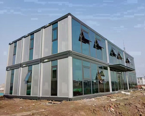 Para la Vida al Aire Libre, Novedades para <span class=keywords><strong>el</strong></span> Hogar, Estructura de Acero Económica, Casa Plegable de 20 pies, Contenedor Portátil Fácil de Transportar - Product Image 4