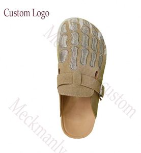 Pantuflas Unisex de Cuero con Corcho Suave, Hebilla Ajustable, Antideslizantes, con Soporte para el Arco del Pie - Product Image 5