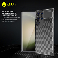 Housse de téléphone micro givrée anti-empreintes digitales ATB antichoc pour étui de téléphone portable Samsung
