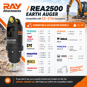 <span class=keywords><strong>Tarière</strong></span> Hydraulique RAY pour <span class=keywords><strong>Terre</strong></span> - Accessoire <span class=keywords><strong>de</strong></span> <span class=keywords><strong>Tarière</strong></span> pour Excavatrice, Fournisseur pour Pieux, Forage <span class=keywords><strong>de</strong></span> Sol et <span class=keywords><strong>Tarière</strong></span> pour Chargeuse Compacte - Product Image 4