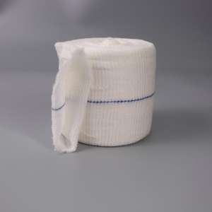 Medifast Support <span class=keywords><strong>tubulaire</strong></span> extensible à 4 voies Bandage élastique à quatre côtés Élasticité Compression Wrap avec lumière LED pour un soutien confortable - Product Image 1