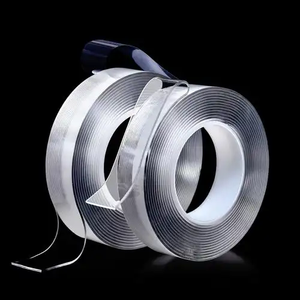 Échantillon gratuit quantité minimale de commande bas qualité réutilisable lavable clair double face 1mm 2mm épaisseur DIY <span class=keywords><strong>Nano</strong></span> ruban bulle - Product Image 5