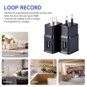 Caméra USB avec vision nocturne et prise en charge MicroSD, mini surveillance 1080P pour la sécurité à domicile et au bureau - Product Image 4