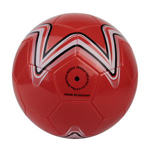 Expédition rapide Ballons de football taille 5 Ballons de soccer en PVC brillant cousus à la machine pour loisirs Livraison en 7 jours Fabriqué au Vietnam Prêt à l'emploi - Product Image 3