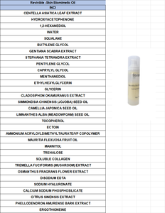 น้ำมันหอมระเหยบำรุงผิว Revivible -Skin <span class=keywords><strong>Biomimetic</strong></span> 1 กรัม แคลเซียมโซเดียมฟอสฟอสซิลิเกต สำหรับรอยแตกลาย แผล และการฟื้นฟูผิว - Product Image 2
