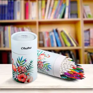 Ohuhu-rotuladores artísticos de doble punta para colorear, bolígrafos de colores Fineliner, 60 colores de marcador a base de agua para dibujo de caligrafía