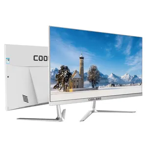 Pice COOLBIRD OEM เครื่องเกมเมอร์,สำหรับคอมพิวเตอร์ตั้งโต๊ะคุณภาพสูงหน้าจอ HD บางรุ่น21.5 I3 I5 AIO ขนาด I7/24นิ้ว