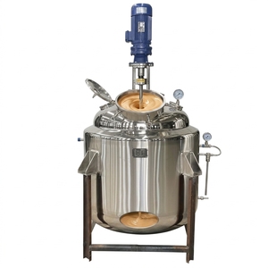 Grande Reattore Multifunzionale a Doppio Strato da 500L in Acciaio Inossidabile con Agitazione a Bassa Velocità, Riscaldamento e Raffreddamento, per Raschiatura e Miscelazione a Parete - Product Image 3