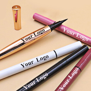 Delineador de Ojos con Pegamento para Pestañas de Colores, Punta de Pincel, Adhesivo para Pestañas, Delineador de Ojos en Forma de Bolígrafo Vacío, Resistente al Agua, Cajas Personalizadas, Cosméticos para Ojos - Product Image 1