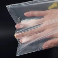 Sacs Ziplock transparents en plastique auto-scellants, résistants à l'humidité, pour le stockage de bijoux et de composants électroniques, fournis directement par l'usine.