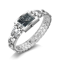 Relojes Personalizados para Mujer, Reloj de Cuarzo Vintage Sencillo y Elegante para Dama, Reloj de Lujo Dorado Resistente al Agua