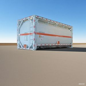 ถังเก็บสารเคมีกรดเหลว24000ลิตรแบบพกพา ASM/ISO T14 HCl caoh <span class=keywords><strong>NaOH</strong></span> <span class=keywords><strong>H2SO4</strong></span> hocn HCN ความจุ20ฟุต - Product Image 6