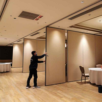 Pared Divisoria Móvil Eléctrica con Excelente Insonorización para Hoteles