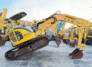 Mini-excavatrice d'occasion Komatsu PC40 4 tonnes à moteur diesel certifiée CE EMC, chenilles en caoutchouc, brise-roche, moteur KYB, engrenage - Product Image 4