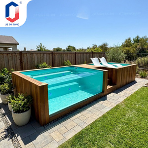 Piscine hors sol en acier de haute qualité pour villa et maison d'hôtes, loisirs adultes, taille personnalisée, installation rapide - Product Image 2