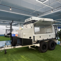 Remorque tout-terrain professionnelle standard AU 4x4 avec suspension indépendante