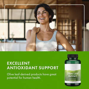 Kapsul Ekstrak Daun Zaitun Vegan Organik untuk Dukungan Kekebalan Tubuh Dewasa - Label Pribadi - Product Image 3