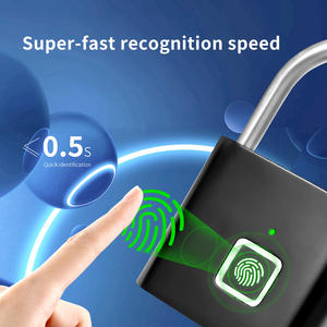 Waterdichte Sleutelloze App Snijcamera Bediening Vingerafdruk Pad Lock Pick Stalen Huis Slaapkamer Tuya Slimme Hangsloten - Product Image 4