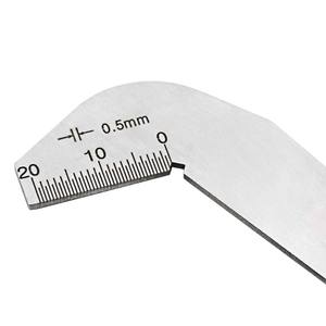 118 डिग्री मोड़ ड्रिल बिट्स कोण गेज ग्राइंडिंग सेंटर गेज शार्टिंग उपकरण स्टेनलेस स्टील कॉर्नर अग्रिम माप उपकरण - Product Image 6